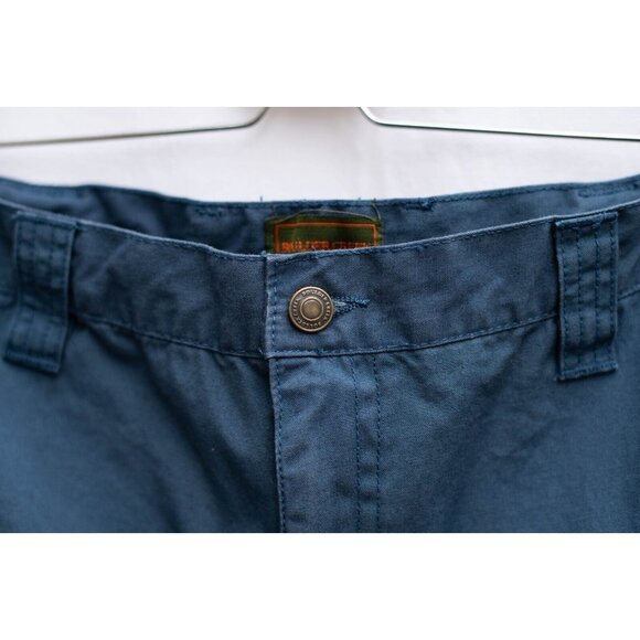 Boulder Creek Pants Men Big 44/26* Carpenter Outdoor Camping Gardening Teal Blue - Picture 3 of 7